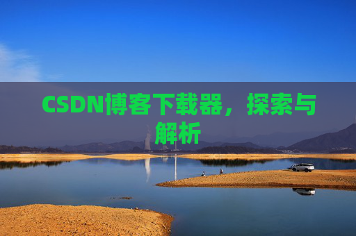 CSDN博客下载器，探索与解析